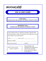 AccuCold FFAR10 PLUS Series User manual