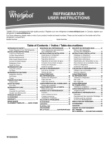 Whirlpool WRT104TFDT Owner's manual