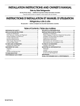 Amana ASI2575FRW ASI2575FR Installation Instruction EN