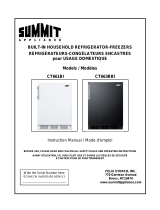 Summit CT663BBILHD User manual