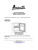 Avanti  AR24T3S  User manual