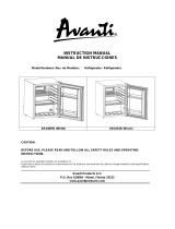 Avanti AR2416B User manual