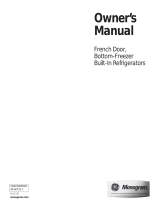 GE Monogram ZIPP360NHSS Owner's manual