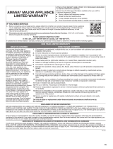 Amana AGR6303MFS Warranty