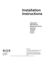 Monogram Appliances  ZSC2202JSS  Installation guide