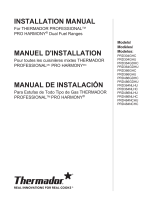 Thermador 716469 Installation guide