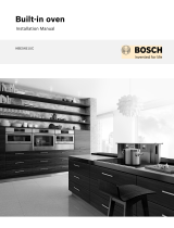 Bosch HBE5451UC Installation guide