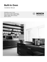 Bosch Benchmark HSLP751UC Installation guide