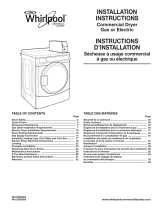 Whirlpool CED9060AW Installation guide