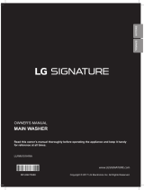 LG SIGNATURE  LUWM101HWA  Owner's manual