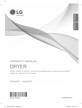 LG DLGX4371W Dryer Manual