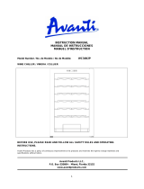 Avanti WC34N2P Owner's manual