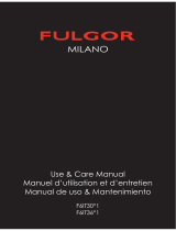 Fulgor Milano F6IT36S1 User manual
