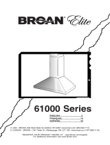 Broan Premier NP61000 Series User manual