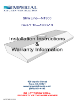 Imperial N1930SD2SB-BL Installation guide