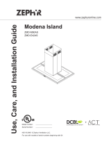 Zephyr ZMD-M90AS Hood User Manual