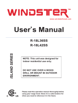 Windster R-18L36SS User manual