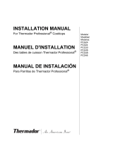 Thermador PCD484EE Installation guide