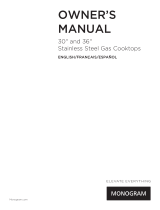 Monogram  ZGU36ESLSS  Owner's manual