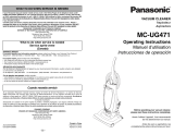 Panasonic MCUG471 Operating instructions