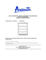 Avanti BCA5105SG-1 User guide