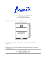 Avanti AR5102SS Installation guide