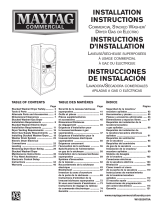 Maytag Commercial MHN33PRCWW Installation guide