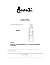Avanti WD361 Model WD361 - Water Dispenser Hot&Cold