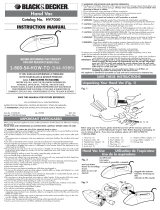 Black & Decker HV7050 User manual