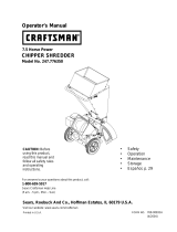 Bolens Chipper 247.77635 User manual