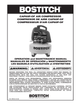 Bostitch Air Compressor CAP60P-OF User manual