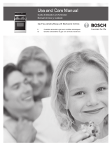 Bosch Appliances Gas free-standing Range with Mechanical controls User manual