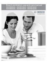 Bosch Appliances DUH30152UC User manual