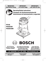 Bosch Power Tools PR20EVSK User manual