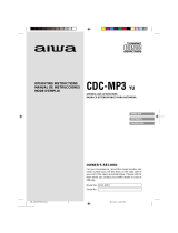 Aiwa CDC-MP3 YU User manual