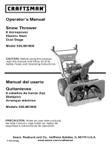 Craftsman Snow Blower 536.8818 User manual