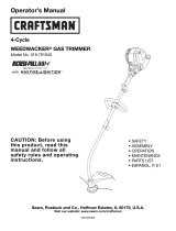 Craftsman 316.79194 User manual