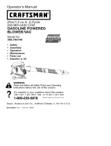 Craftsman 358.79474 User manual