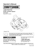 Craftsman Lawn Mower 247.28919 User manual
