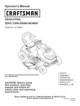 Craftsman Lawn Mower 247.28933 User manual