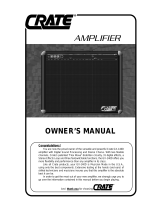 Crate Amplifiers GX-140D User manual