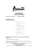 Avanti Freezer 1062PSS User manual