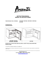 Avanti Refrigerator AR1754B User manual