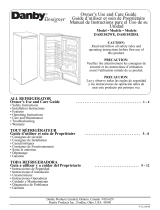 Danby Refrigerator DAR1102WE User manual