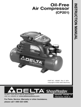 Delta Air Compressor A05581 User manual
