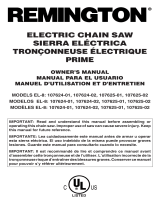 Desa Chainsaw EL-8: 107624-01 User manual