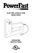 Desa Staple Gun 34310 User manual