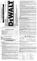 DeWalt Sander D26456 User manual