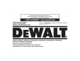 DeWalt Grinder D28499 User manual