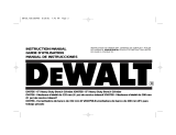 DeWalt DW758 User manual